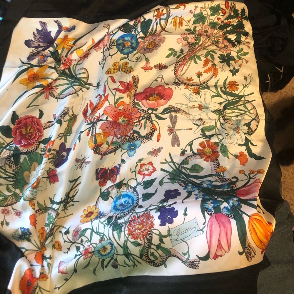 Gucci Silk Scarf